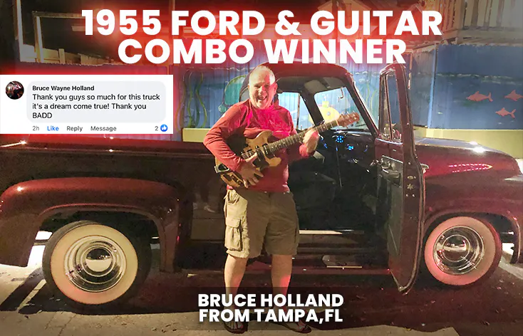 1955 Ford Truck & Guitar Combo
Bruce Holland - Ticket # a430001082271